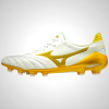 White/Gold Mizuno Morelia Neo II Made in Japan Men's Soccer Cleats | 67935-OEAX