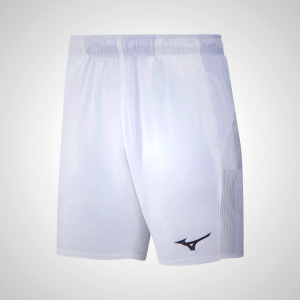 White Mizuno 8" Amplify Men's Shorts | 50417-ECHR