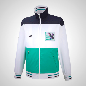 White Mizuno Archive Men's Jacket 38452-GURB