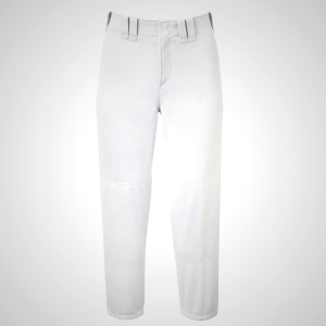 White Mizuno Belted Softball Women's Pants 46912-SCHK
