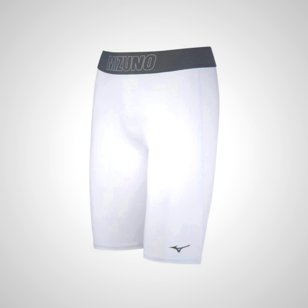 White Mizuno Compression Sliding Women's Shorts | 61792-FPAZ
