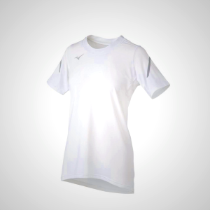 White Mizuno Techno VII Short Sleeve Women's Jersey | 64708-SYIR