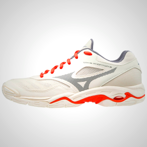 White Mizuno WAVE PHANTOM 2 Women's Handball Shoes | 94501-KIQO