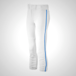Mizuno Women's White/Royal Belted Piped Softball Pants 79516-JLKW