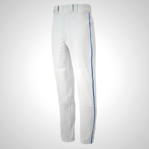 Mizuno Premier Piped Baseball Pants White/Royal | 80392-XAIM