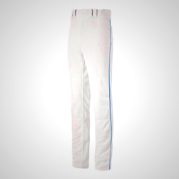 Mizuno Premier Pro Piped Baseball Pants G2 Men's White/Royal 45237-ZWMO